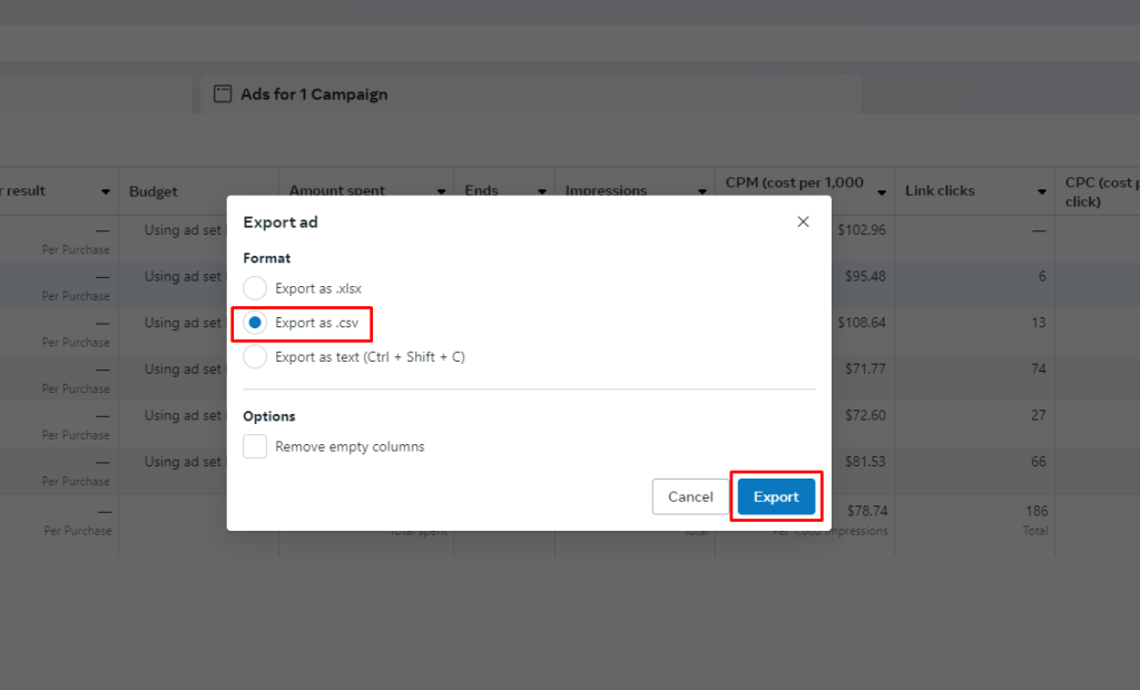 Как перенести рекламные кампании Facebook из одного аккаунта в другой?